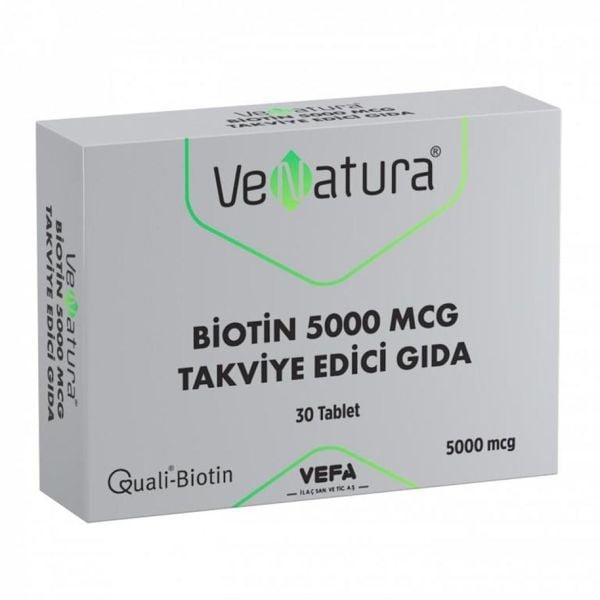 VeNatura Biotin 5000 mcg 30 Tablet