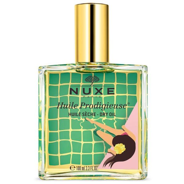 NUXE Huile Prodigieuse Çok Amaçlı Kuru Bakım Yağı Sarı Pompalı 100 ml