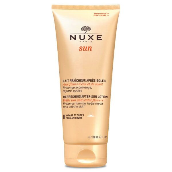 Nuxe Sun Lait Fraicheur Apres-soleil Visage Et Corps 200 ml Güneş Kremi