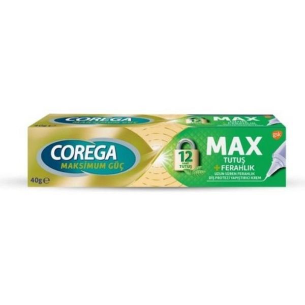 Corega Max Tutuş ve Ferahlık 40g