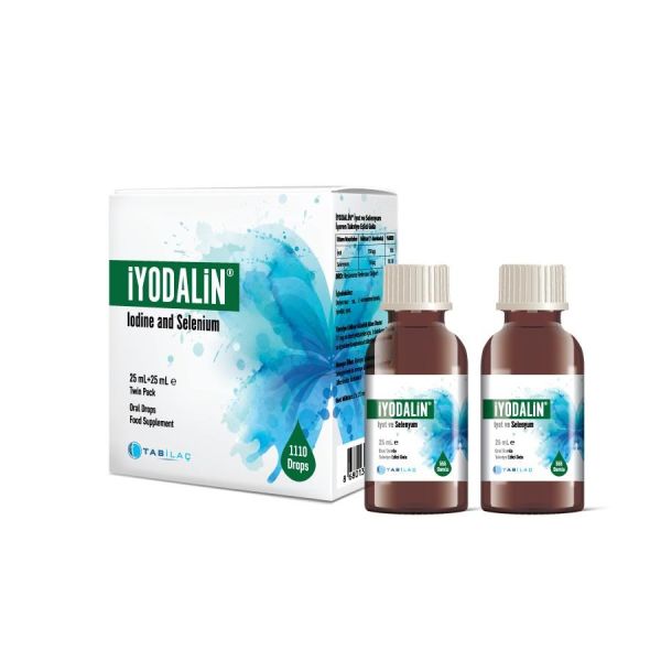 İyodalin İyot ve Selenyum İkili Şişe 25 ml+25 ml