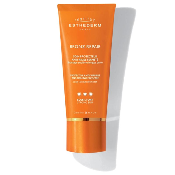 Bronz Repair Kırışık Önleyici Yüz Bronzlaştırıcı Güçlü Güneş için