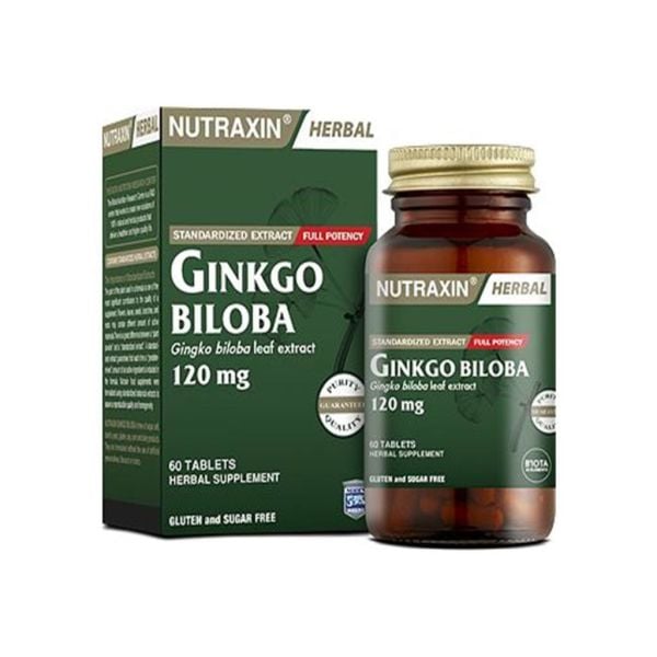 Nutraxin Ginkgo Biloba 60 Kapsül