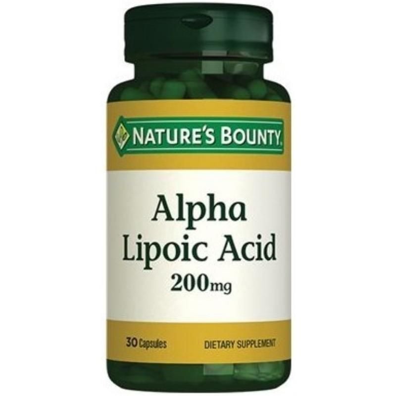 Nature's Bounty Alpha Lipoic Acid 200 mg