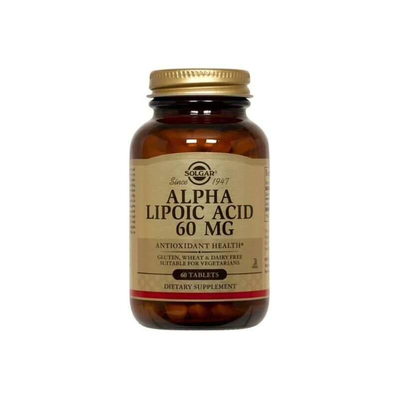 Solgar Alpha Lipoic Acid 60 mg 60 Kapsül