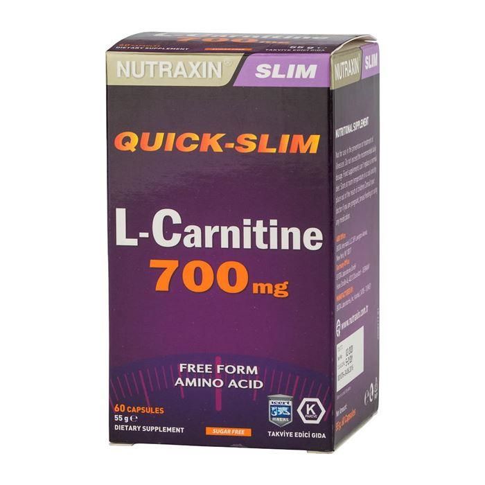 Nutraxin L Carnitine 60 Kapsül