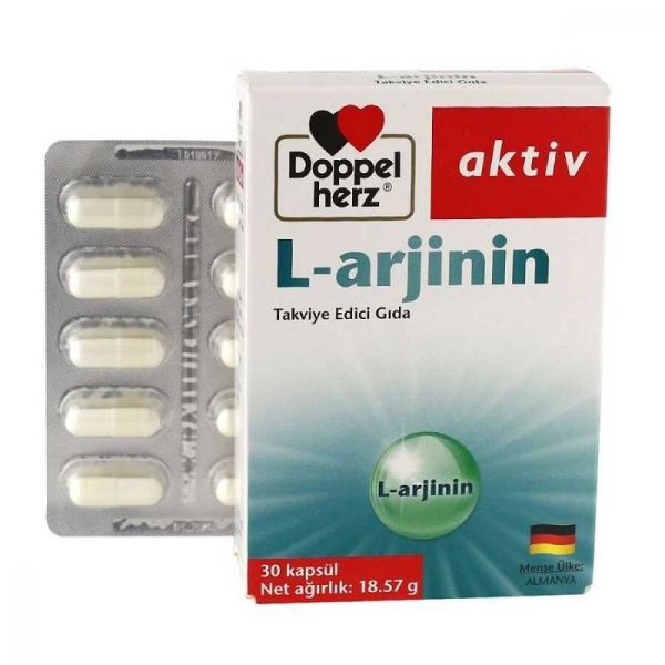 Doppel Herz Aktiv L Arjinin 30 Kapsül