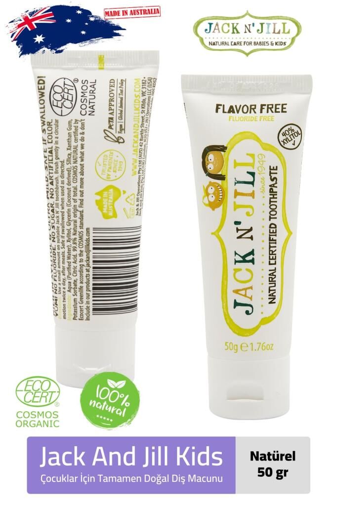 Jack And Jill Kids Doğal Diş Macunu 50 gr