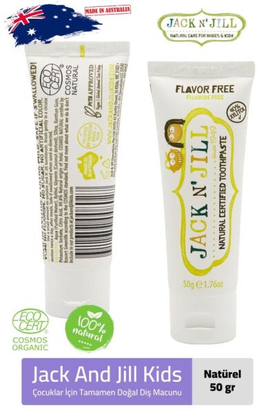 Jack And Jill Kids Doğal Diş Macunu 50 gr