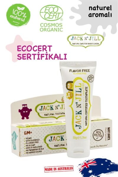 Jack And Jill Kids Doğal Diş Macunu 50 gr