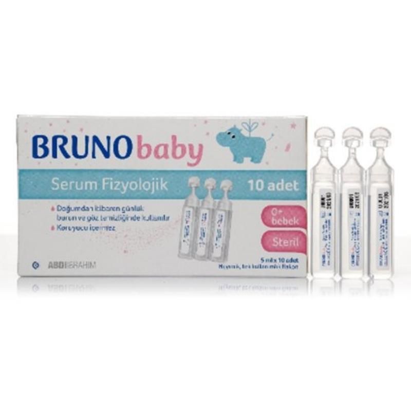 Bruno Baby Serum Fizyolojik Damla 5 ml x 10 adet
