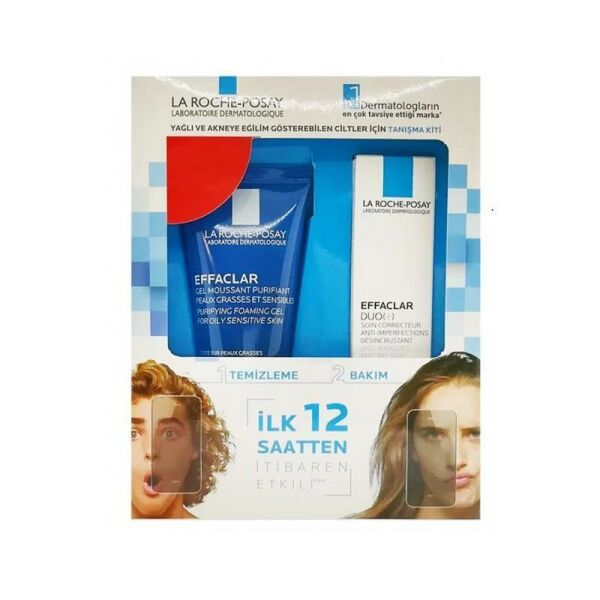 La Roche-Posay Effaclar Duo 15 ml + Effaclar Gel 50 ml Tanışma Kiti