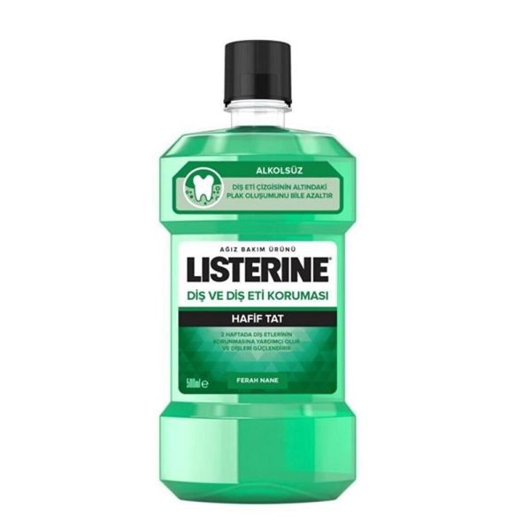 Listerine Diş Eti Bakımı Hafif Tat Ağız Suyu 500 ml