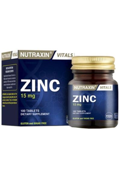 Nutraxin Zinc 15 mg 100 Tablet