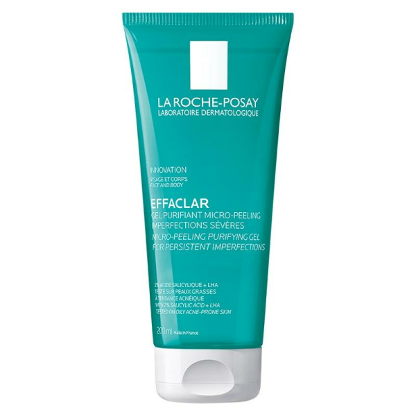 La Roche Posay Effaclar Mikro Peeling Jel Yüz Ve Vücut 200 ml