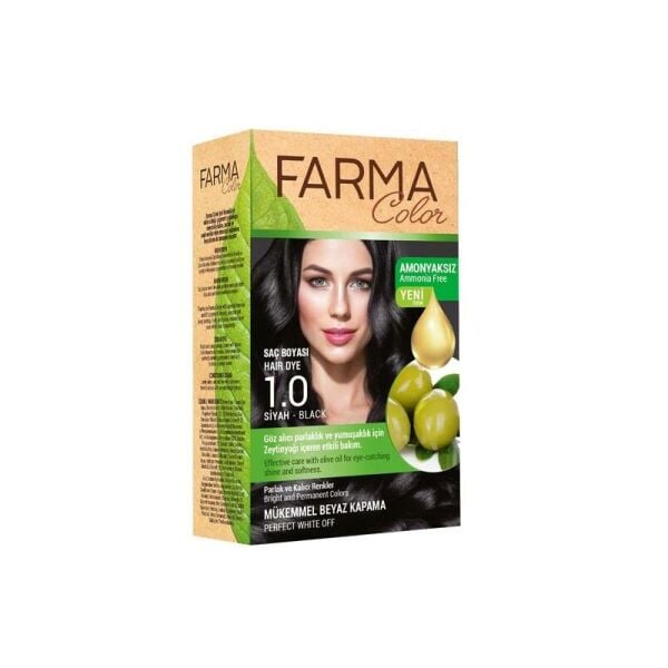 Farmasi Farmacolor Saç Boyası 1.0 Siyah